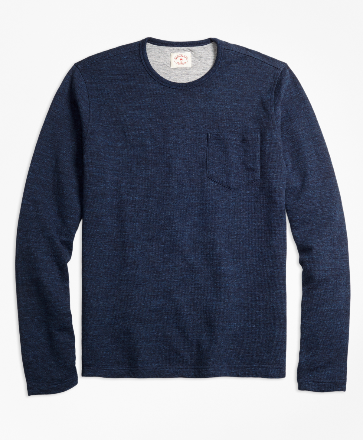 Double-Knit Pique Long-Sleeve T-Shirt