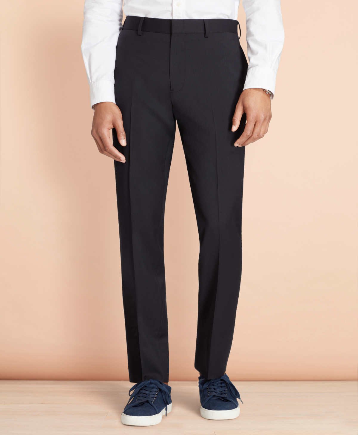 Wool Twill  Suit Trousers