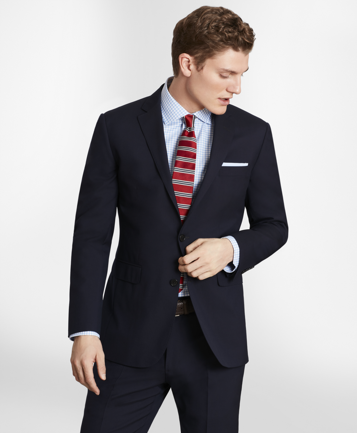 BrooksGate Wool Milano Suit Jacket