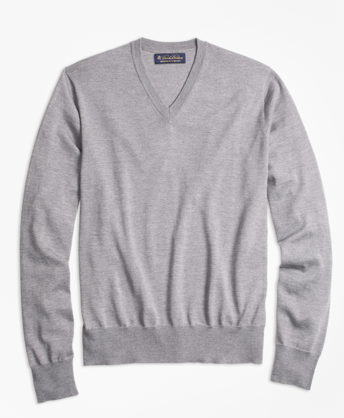 BrooksTech Merino Wool V-Neck Sweater
