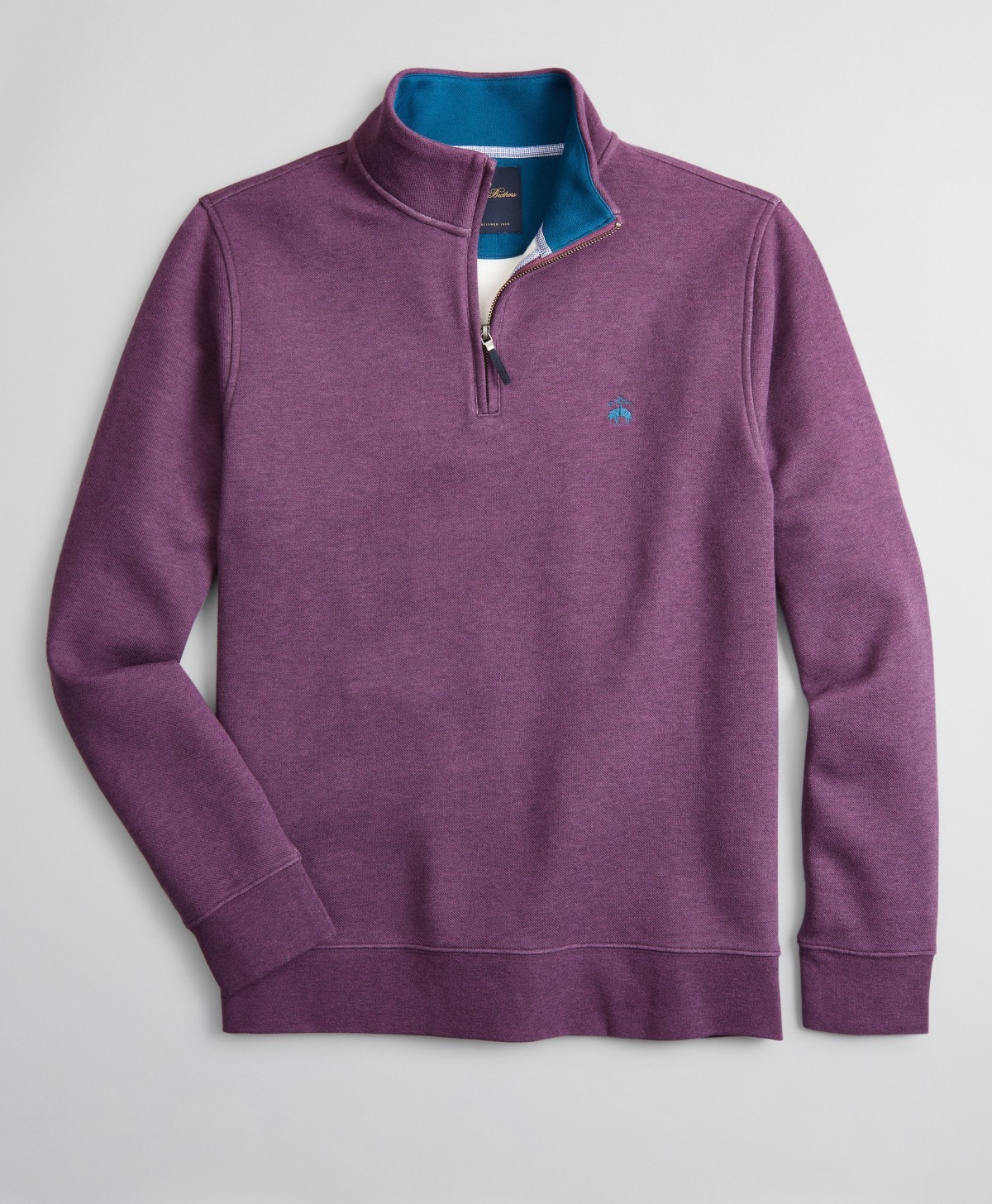 Brushed French Terry Half-Zip